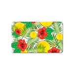 Orange Tropics Magnet (Name Card) Front