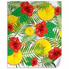 Orange Tropics Canvas 11  X 14   by snowwhitegirl