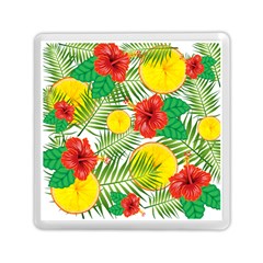 Orange Tropics Memory Card Reader (square) by snowwhitegirl