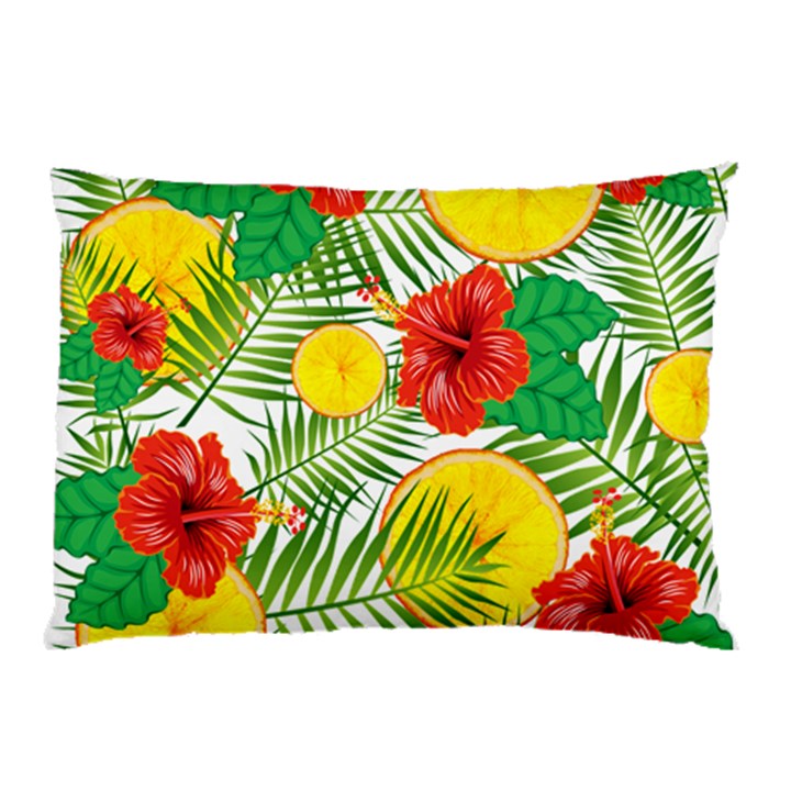 Orange Tropics Pillow Case (Two Sides)