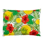 Orange Tropics Pillow Case (Two Sides) Back