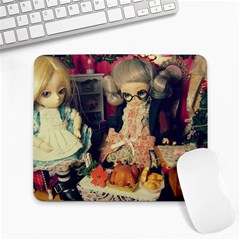 Happy Holidays Large Mousepads by snowwhitegirl