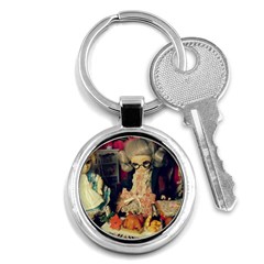 Happy Holidays Key Chains (Round) 