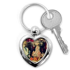 Happy Holidays Key Chains (Heart) 