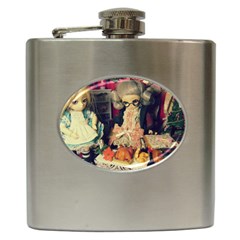 Happy Holidays Hip Flask (6 oz)