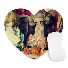 Happy Holidays Heart Mousepads by snowwhitegirl