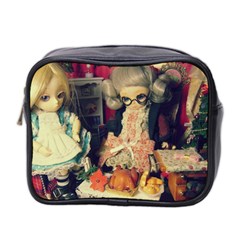 Happy Holidays Mini Toiletries Bag (Two Sides)