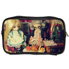 Happy Holidays Toiletries Bag (Two Sides)