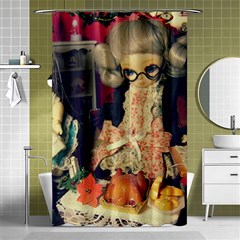 Happy Holidays Shower Curtain 48  x 72  (Small) 