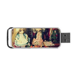 Happy Holidays Portable USB Flash (One Side)