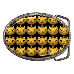 Cat Pumpkin Belt Buckles