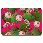 Flamingo Floral Pink Large Doormat  30 x20  Door Mat