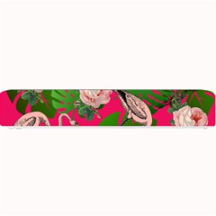 Flamingo Floral Pink Small Bar Mats by snowwhitegirl