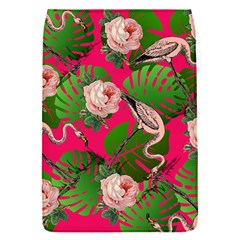 Flamingo Floral Pink Removable Flap Cover (s) by snowwhitegirl