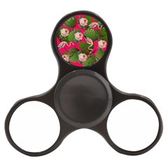 Flamingo Floral Pink Finger Spinner by snowwhitegirl