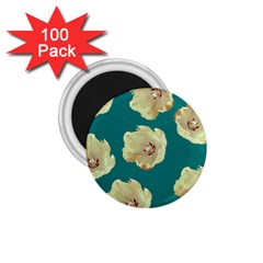 Teal Tulips 1 75  Magnets (100 Pack)  by snowwhitegirl