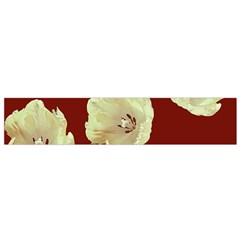 Red Tulips Small Flano Scarf