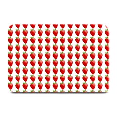 Strawberries Plate Mats by snowwhitegirl