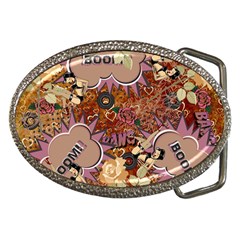 Pinup Floral Belt Buckles by snowwhitegirl