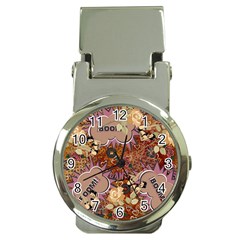 Pinup Floral Money Clip Watches