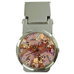 Pinup Floral Money Clip Watches Front