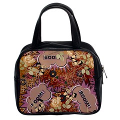 Pinup Floral Classic Handbag (two Sides) by snowwhitegirl