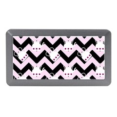 Pink Teapot Chevron Memory Card Reader (mini) by snowwhitegirl