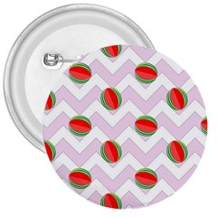 Watermelon Chevron 3  Buttons by snowwhitegirl