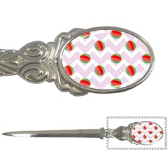 Watermelon Chevron Letter Opener by snowwhitegirl