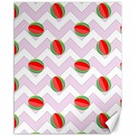 Watermelon Chevron Canvas 16  x 20   15.75 x19.29  Canvas - 1