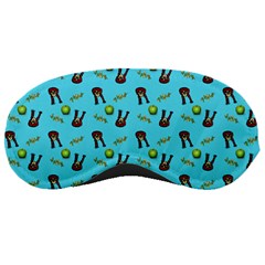 School Girl Pattern Blue Sleeping Masks by snowwhitegirl