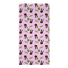 School Girl Pattern Pink Shower Curtain 36  x 72  (Stall) 