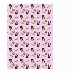 School Girl Pattern Pink Large Garden Flag (Two Sides)