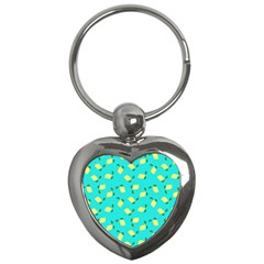 Lemons Blue Key Chains (Heart) 