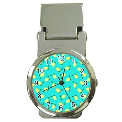 Lemons Blue Money Clip Watches