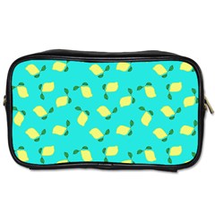 Lemons Blue Toiletries Bag (One Side)