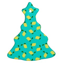 Lemons Blue Ornament (christmas Tree) 