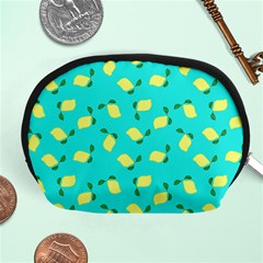 Lemons Blue Accessory Pouch (Medium)