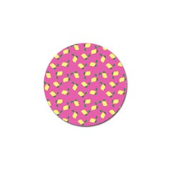 Lemons Pink Golf Ball Marker (4 Pack) by snowwhitegirl