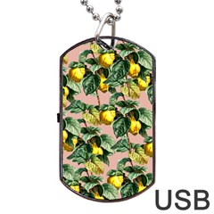 Fruit Branches Dog Tag Usb Flash (one Side) by snowwhitegirl