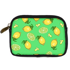 Lemons And Limes Digital Camera Leather Case by snowwhitegirl