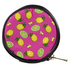 Lemons And Limes Pink Mini Makeup Bags