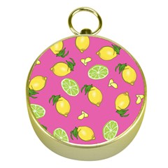 Lemons And Limes Pink Gold Compasses