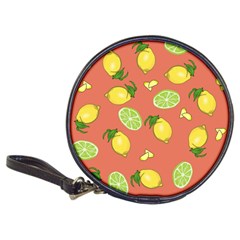 Lemons And Limes Peach Classic 20-cd Wallets by snowwhitegirl