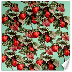 Fruit Branches Green Canvas 20  X 20   by snowwhitegirl