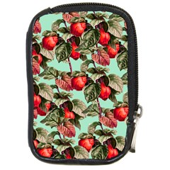 Fruit Branches Green Compact Camera Leather Case by snowwhitegirl