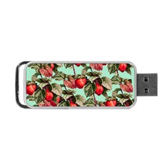 Fruit Branches Green Portable Usb Flash (two Sides) by snowwhitegirl