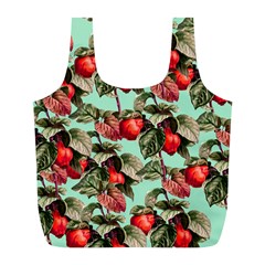 Fruit Branches Green Full Print Recycle Bag (l) by snowwhitegirl