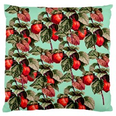 Fruit Branches Green Standard Flano Cushion Case (one Side) by snowwhitegirl