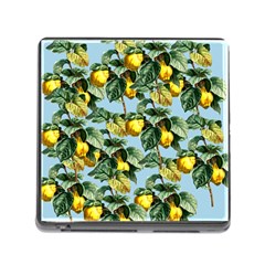 Fruit Branches Blue Memory Card Reader (square 5 Slot) by snowwhitegirl